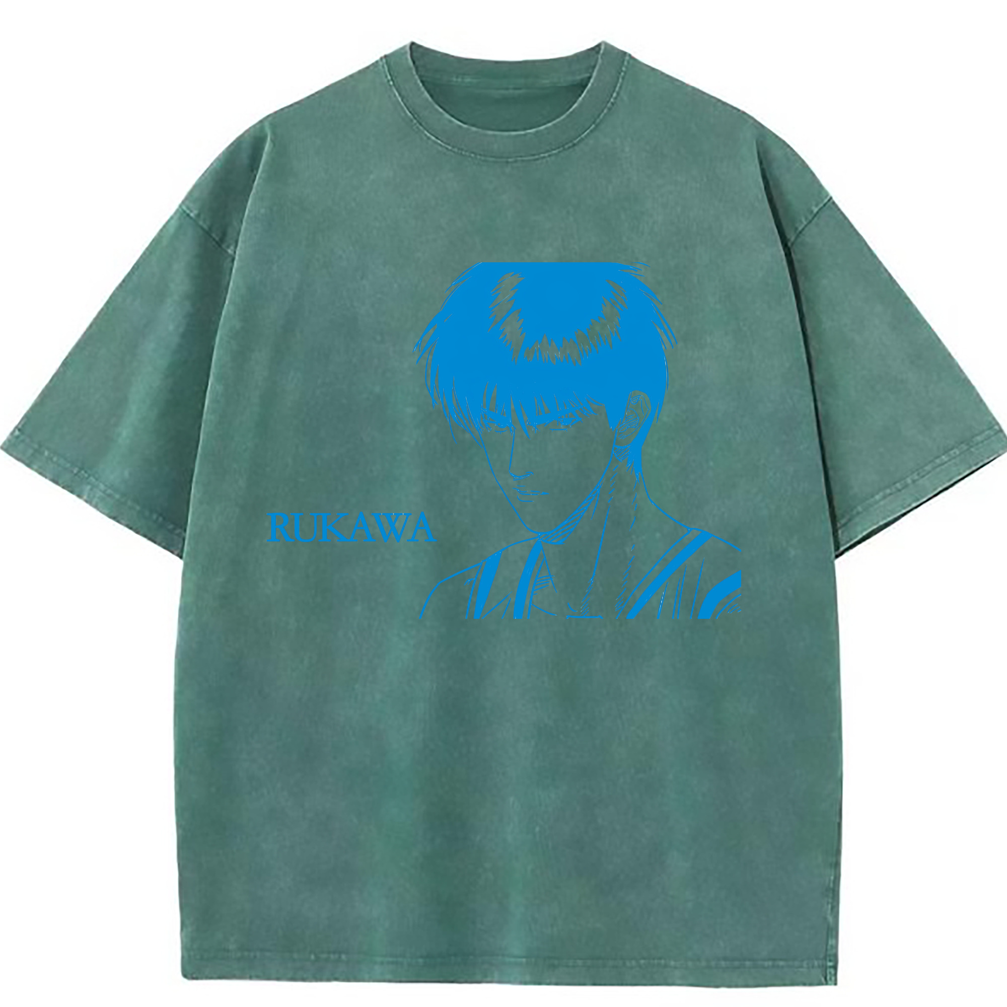 （画像用） SLAM DUNK／スラムダンク 綿100% ヴィンテージ風 半袖Tシャツ（フロントプリント）